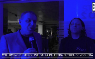 LIVE: LA CAMPAGNA “M’ILLUMINO DI MENO” FA TAPPA ALLA PALESTRA FUTURA CON C.R.I. VOGHERA